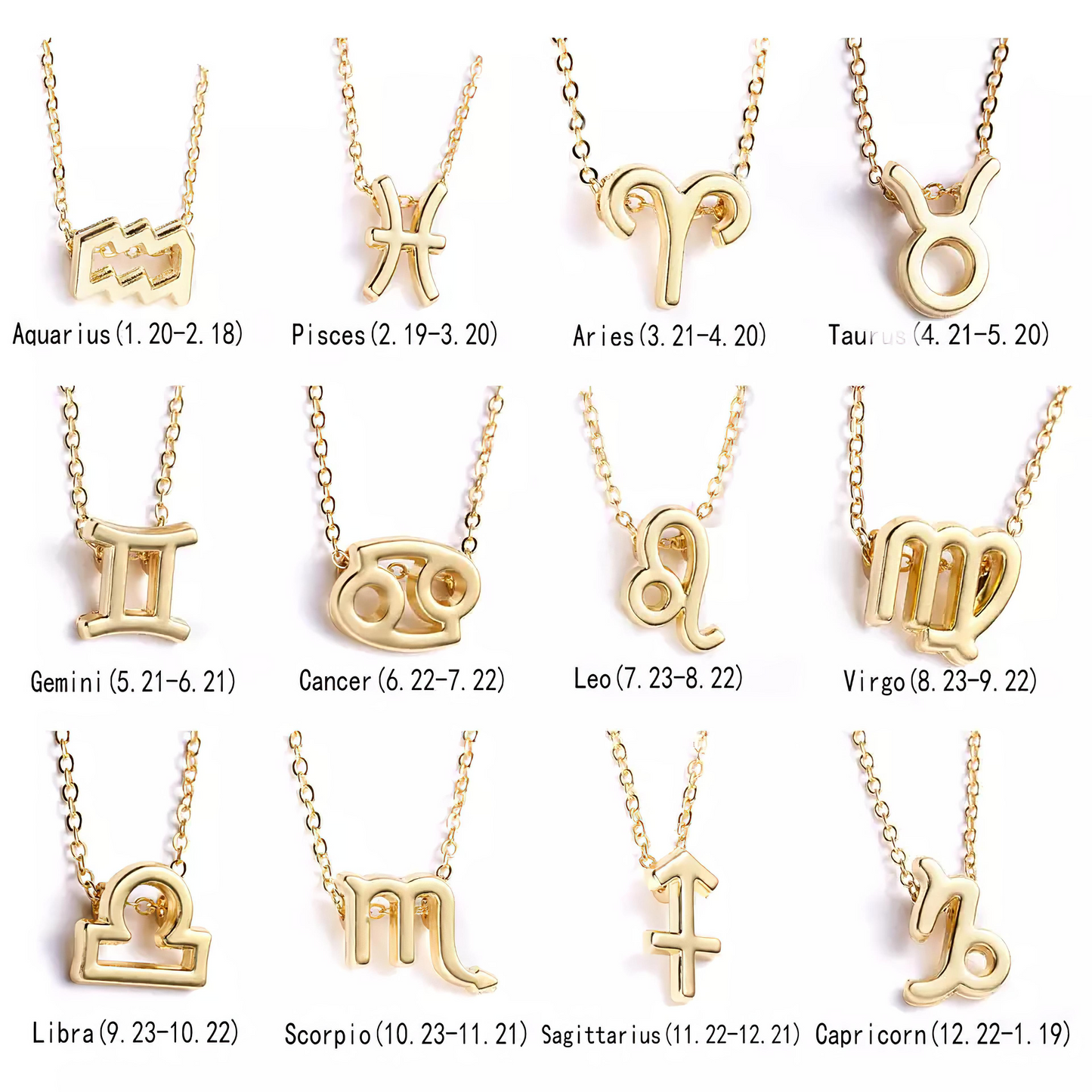 Zodiac Symbol Necklace