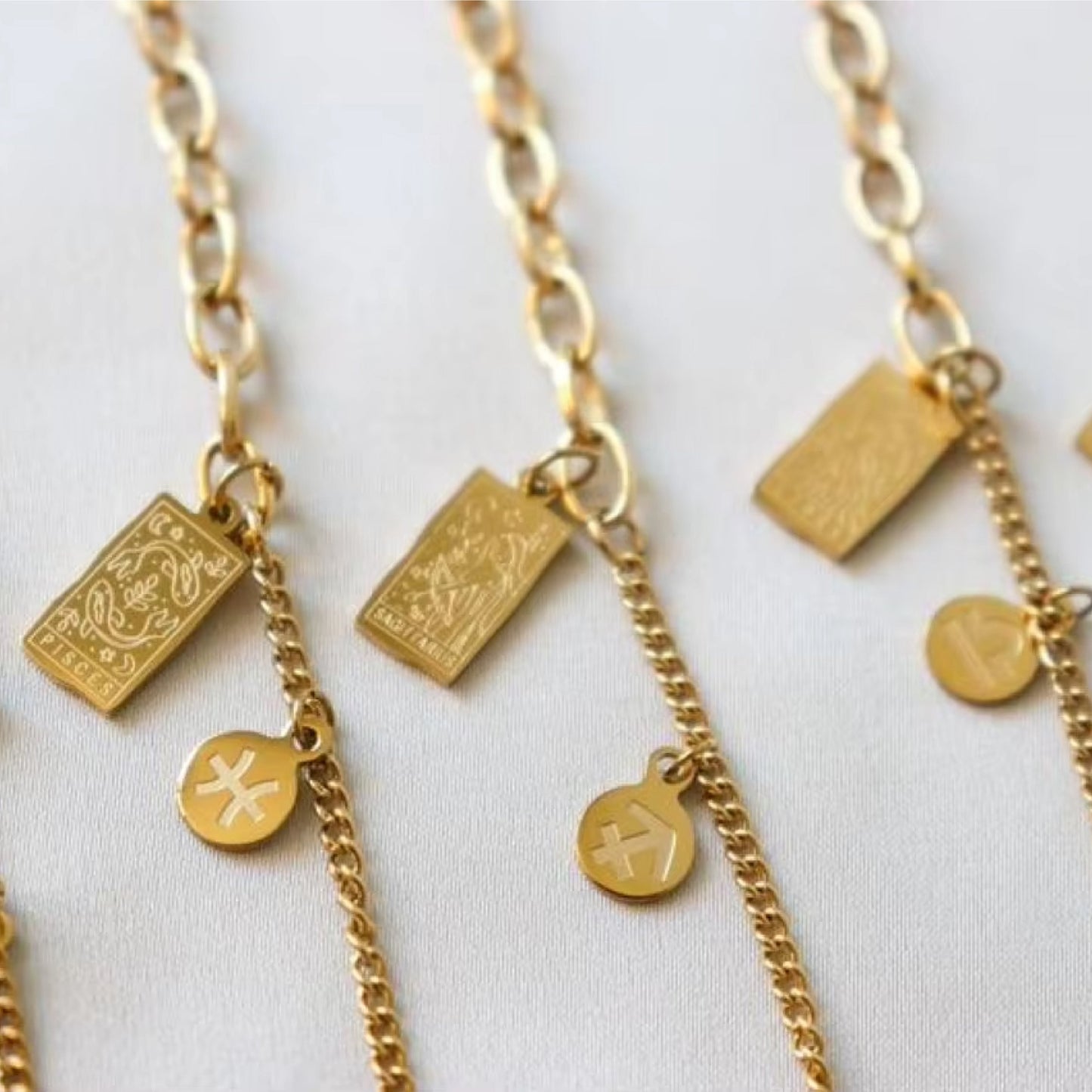 Engraved Zodiac Bracelet
