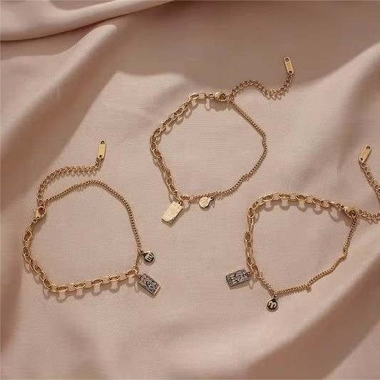 Engraved Zodiac Bracelet